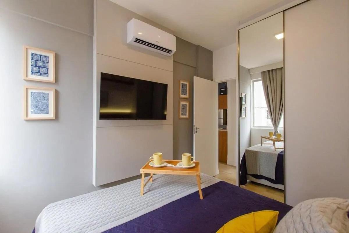 Apartamento Ea33- Apto Estiloso E Moderno No Centro De Floripa
